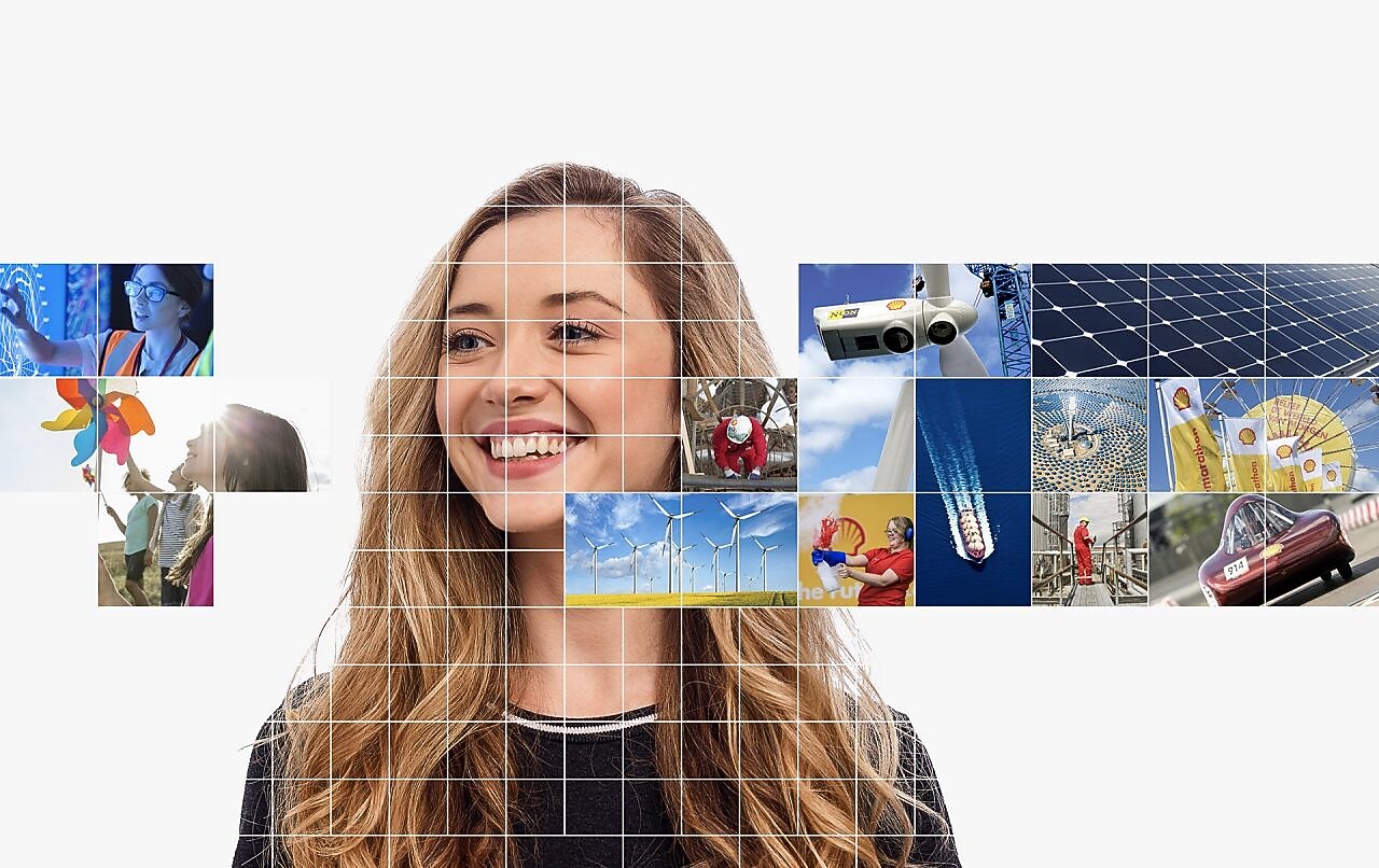 سيدة تقف بين الجبال حاملة حقائب