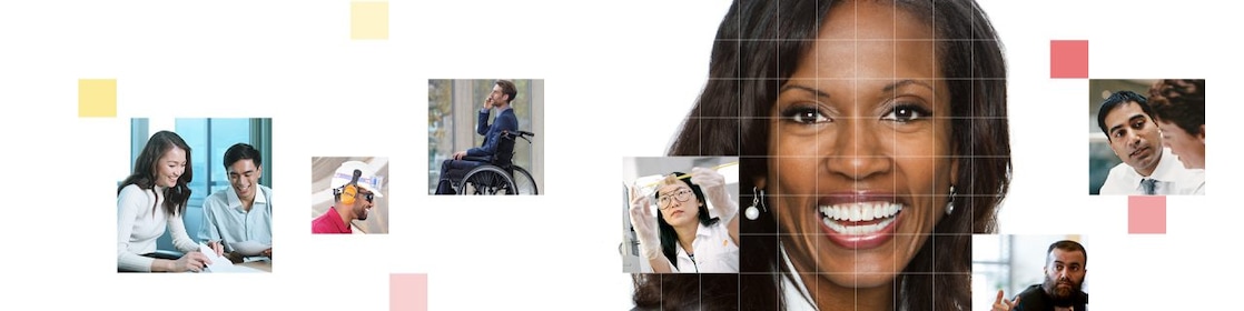 women smiling