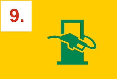 مضخة الوقود والخرطوم