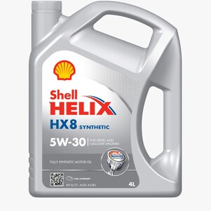 صورة لعبوة زيت شل Helix Ultra HX8 Syn 5W-30