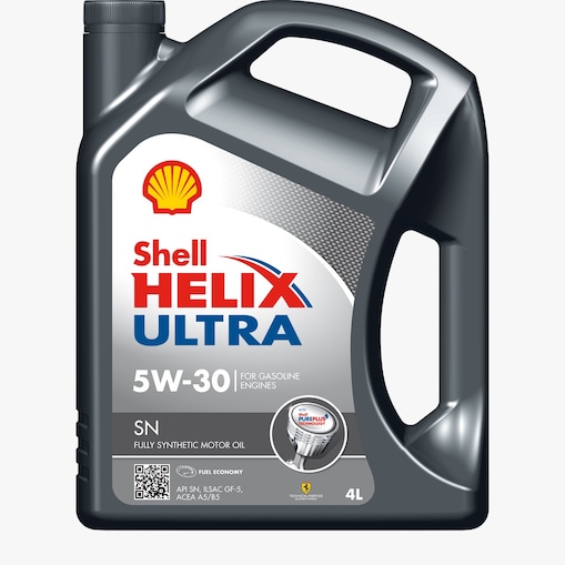 صورة لعبوة زيت شل Helix Ultra SN 5W-30