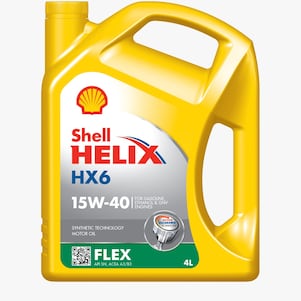 زيت شل Helix HX6 FLEX 15W-40