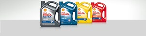 مجموعة زيوت محركات شل Helix ديزل
