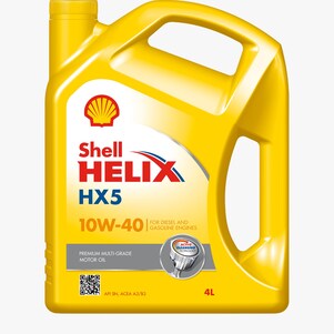 صورة لعبوة زيت شل Helix HX5 10W-40