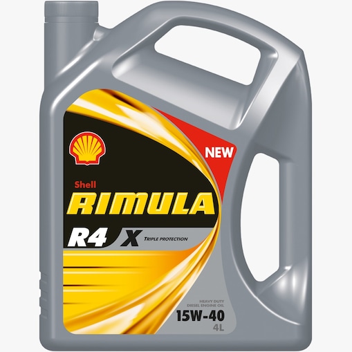 لقطة لعبوة زيت Rimula R4 X