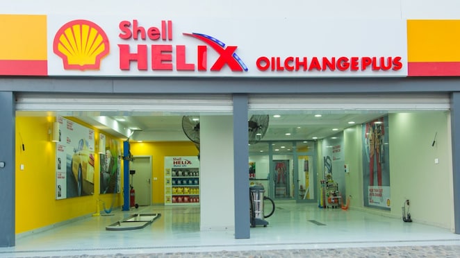 Shell Helix Oil Change Plus Egypt