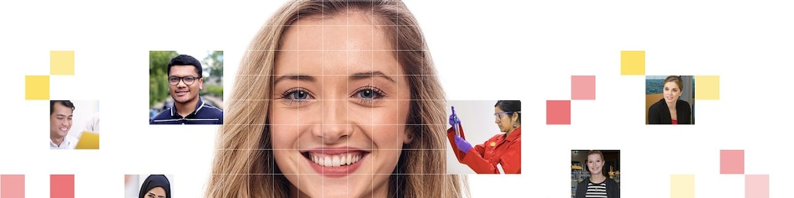 girl smiling in the picture