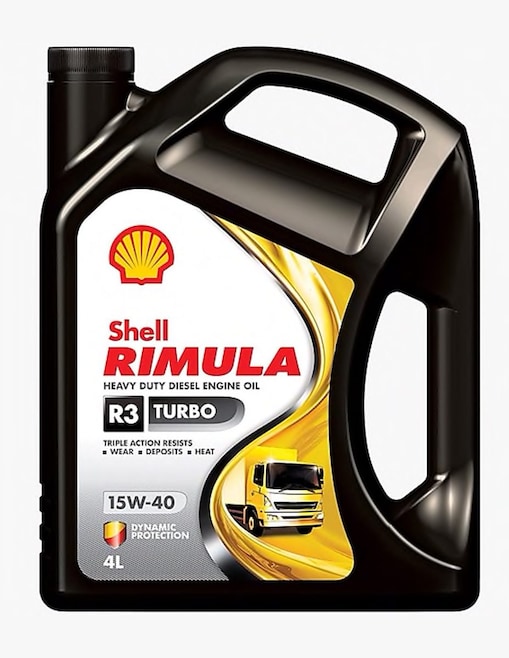 Packshot of Shell Rimula R3 Turbo 4L